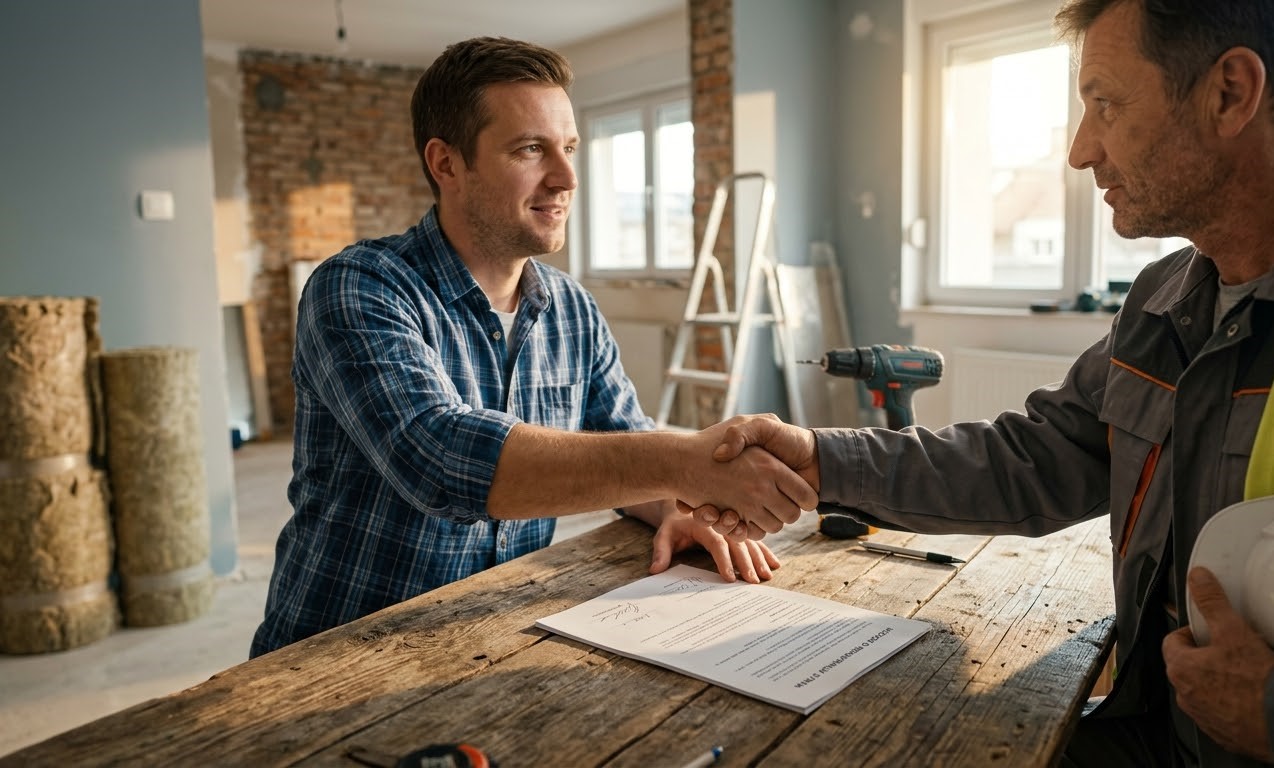 Plaćanje majstora: Da li dati avans i kako napraviti ugovor?